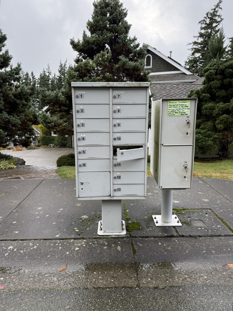 Replacing a Broken Into Neighborhood Cluster Mailbox Unit (CBU)