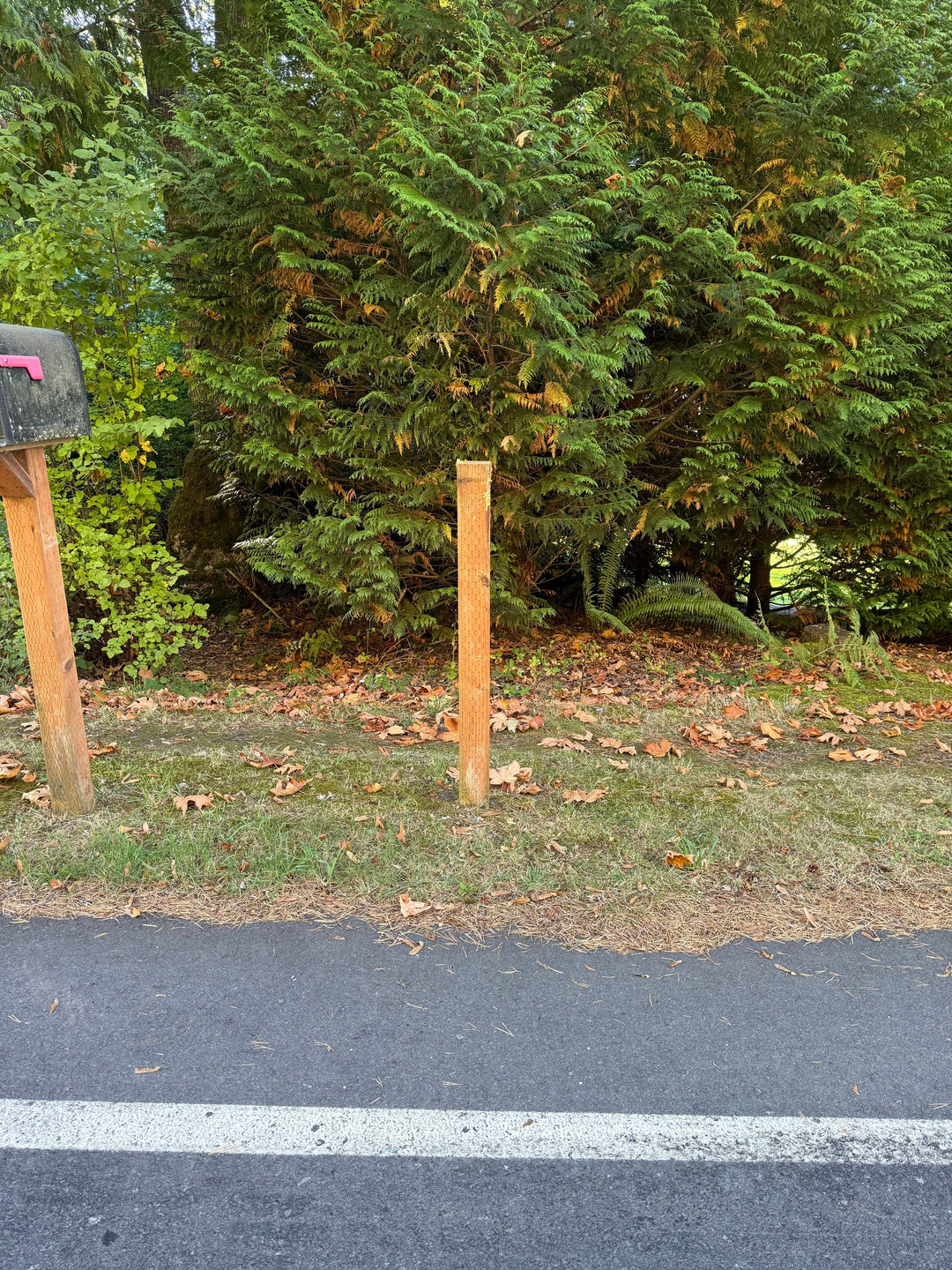 Replacing a Stolen Mailbox With a Steel Post and Locking Mailbox