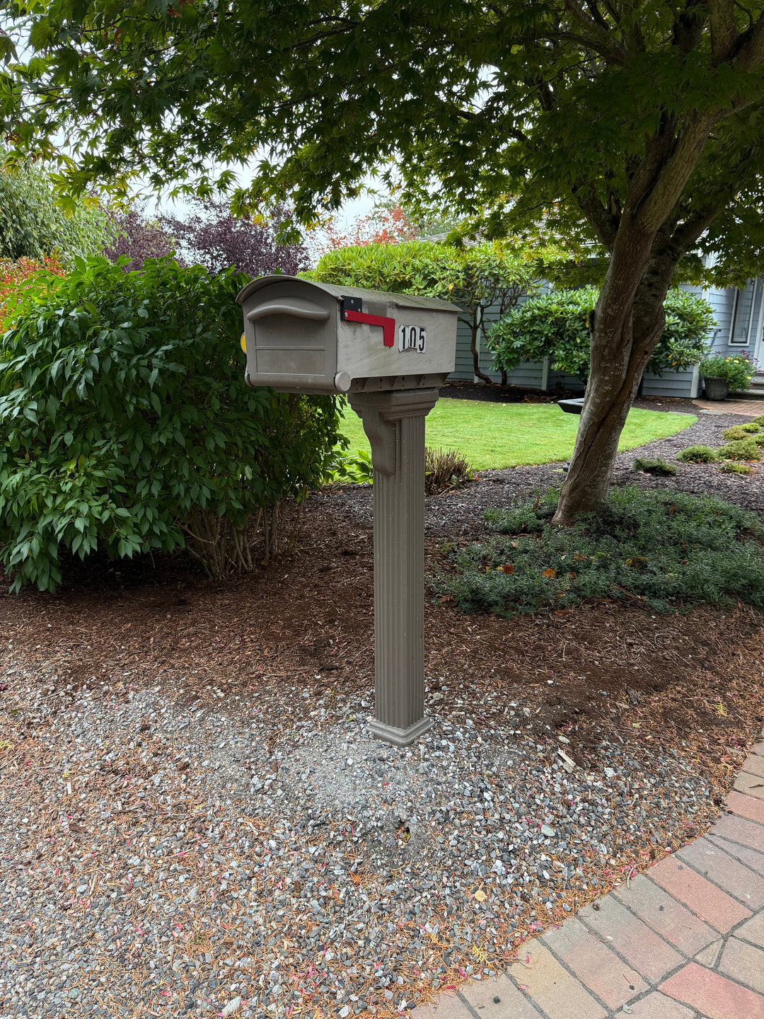 Replacing an Old Plastic Mailbox With a High-Security Locking Mailbox