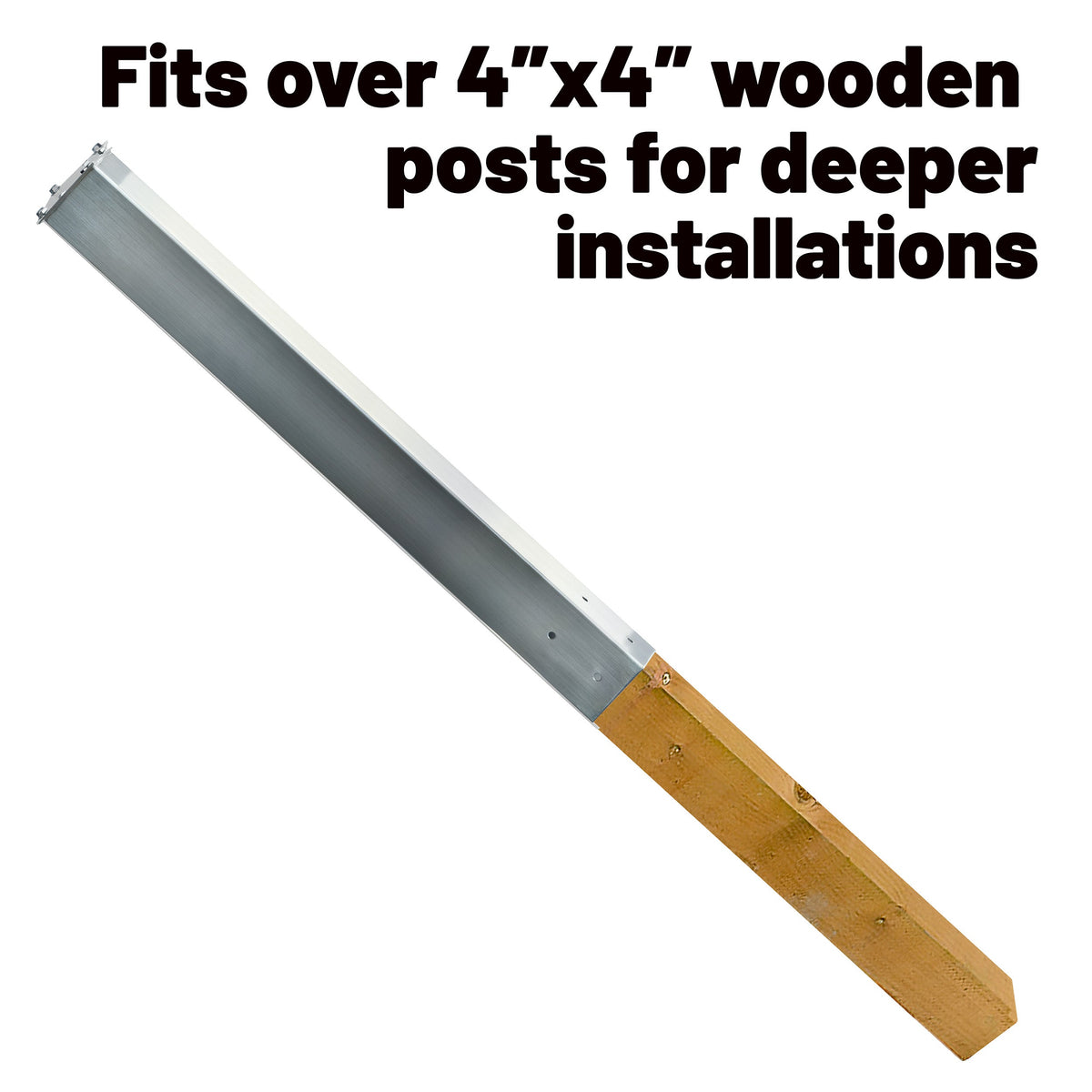 Stainless Steel In Ground Post 46" (For Mail Boss)
