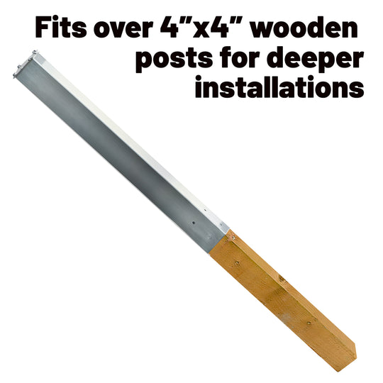 In Ground Post (46") - 316 Stainless Steel