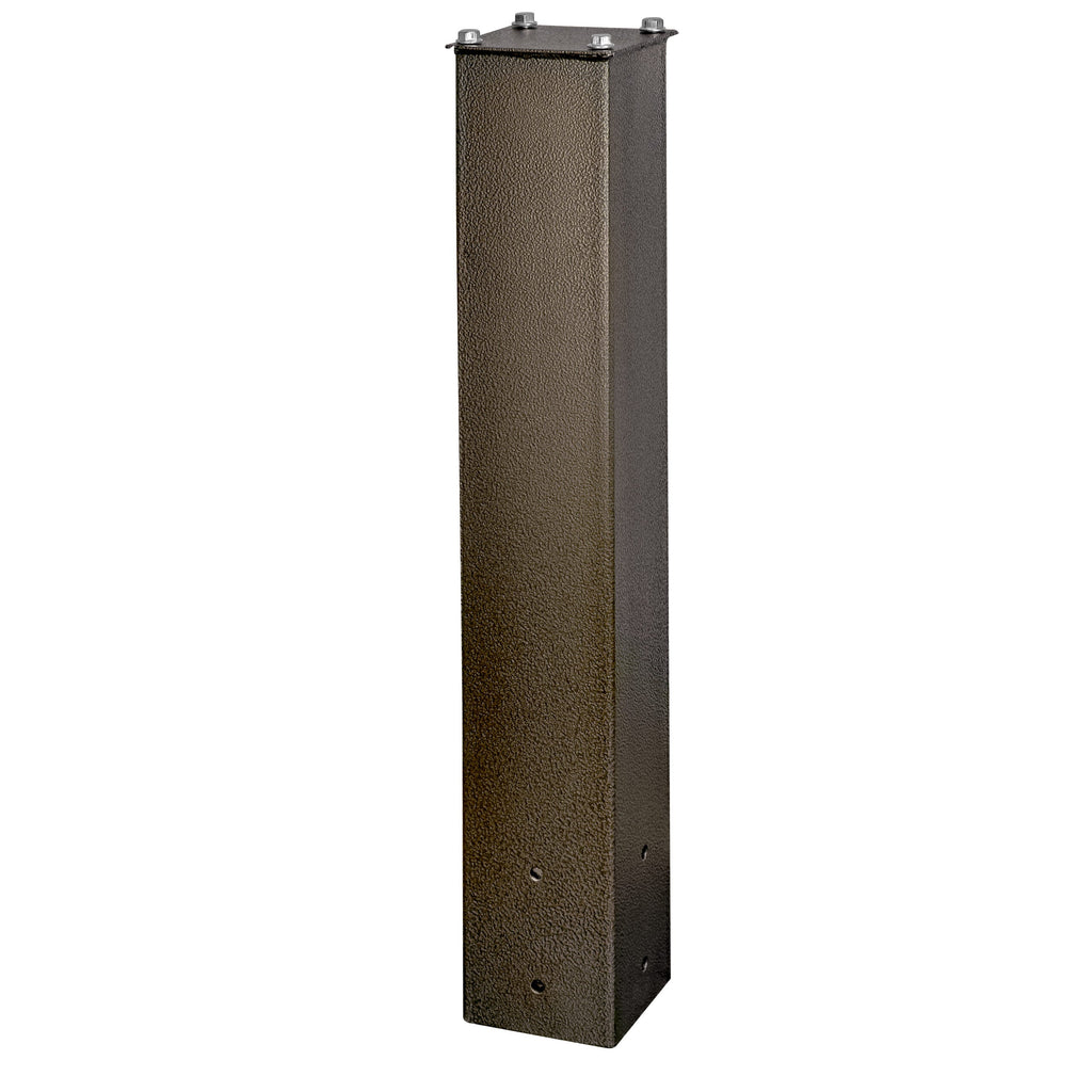 27" Surface Mount Post for Mail Boss in Bronze