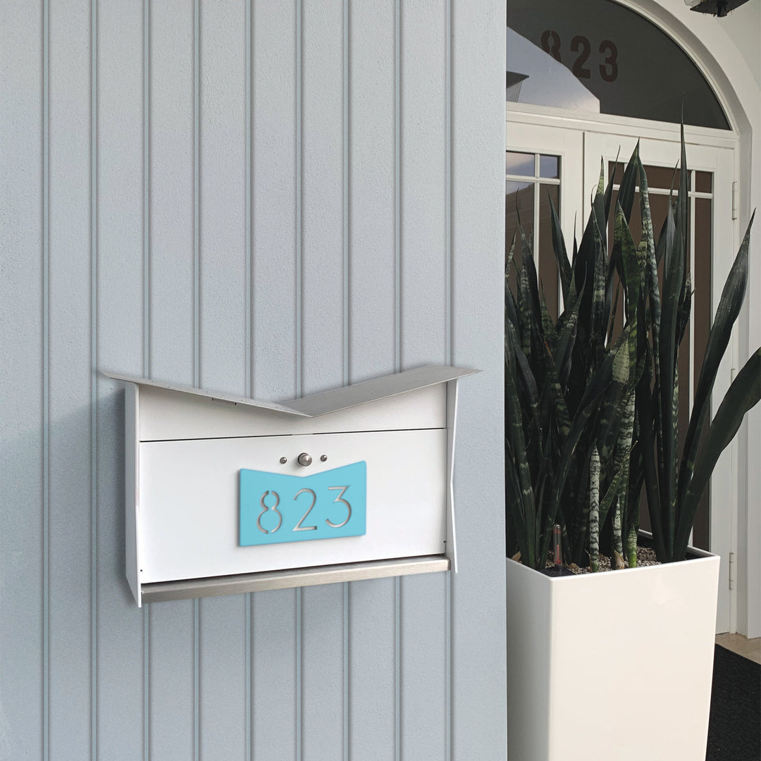 Butterfly Wall Box - White