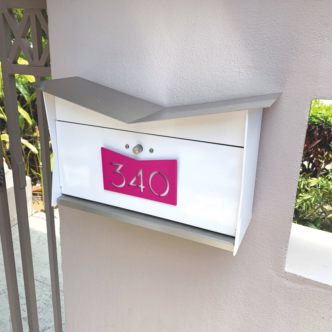 Butterfly Wall Box - White