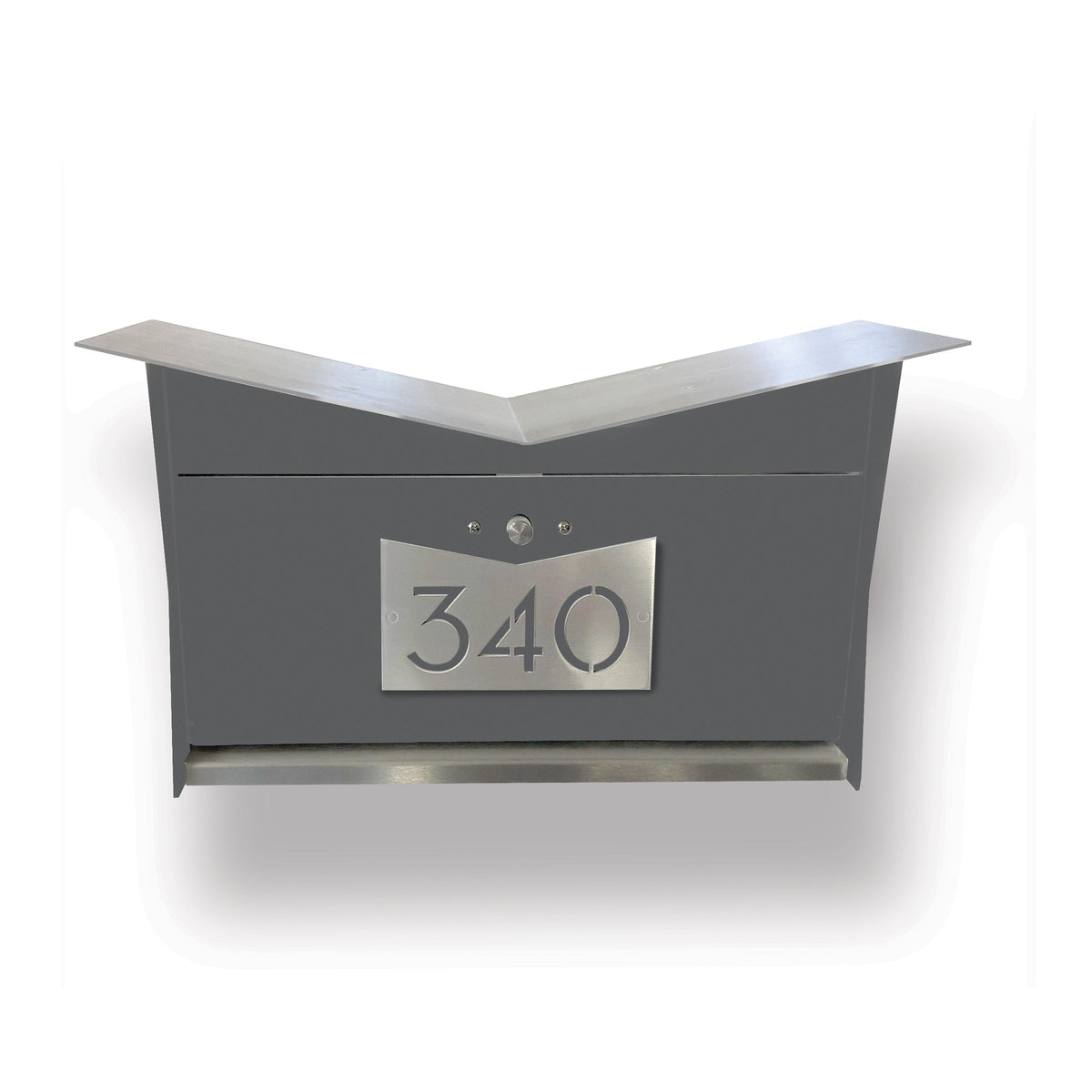 Butterfly Wall Box - Gray