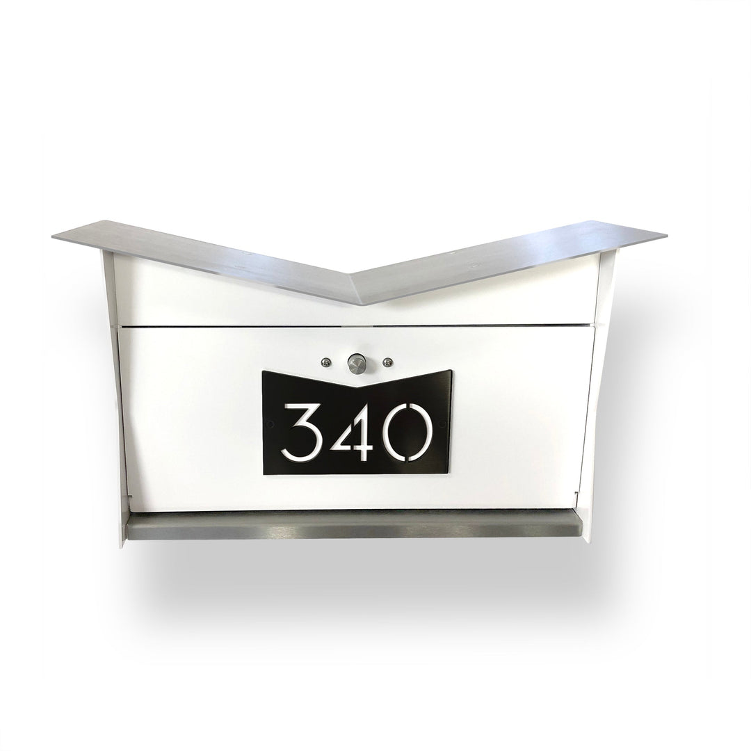 Butterfly Wall Box - White
