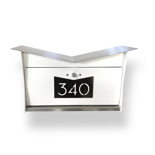 Butterfly Wall Box - White