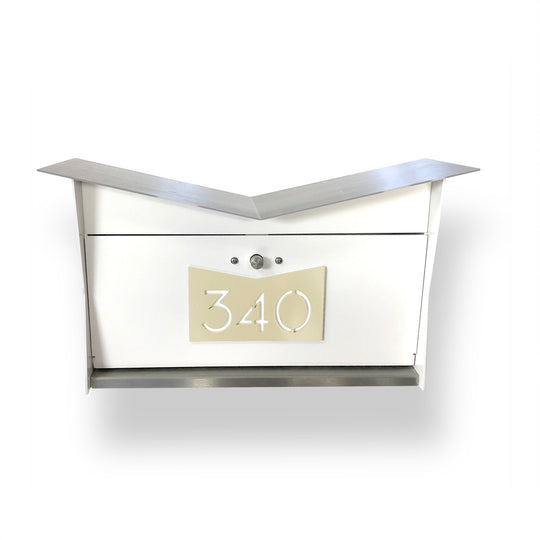 Butterfly Wall Box - White
