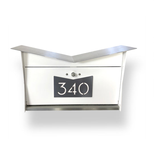 Butterfly Wall Box - White