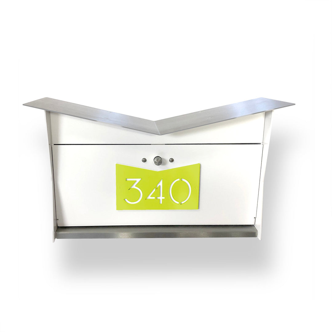 Butterfly Wall Box - White