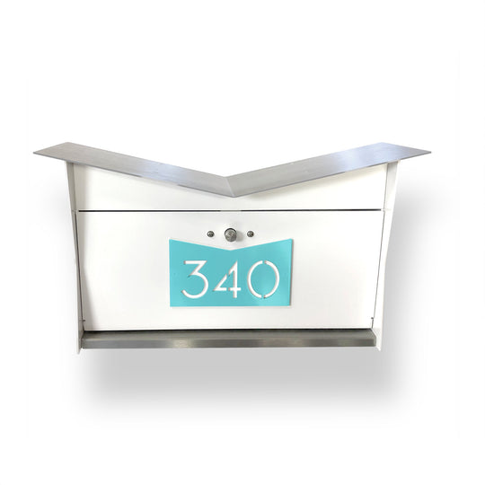 Butterfly Wall Box - White