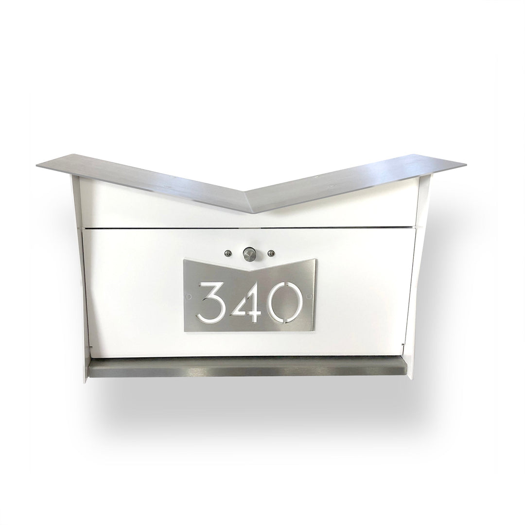 Butterfly Wall Box - White
