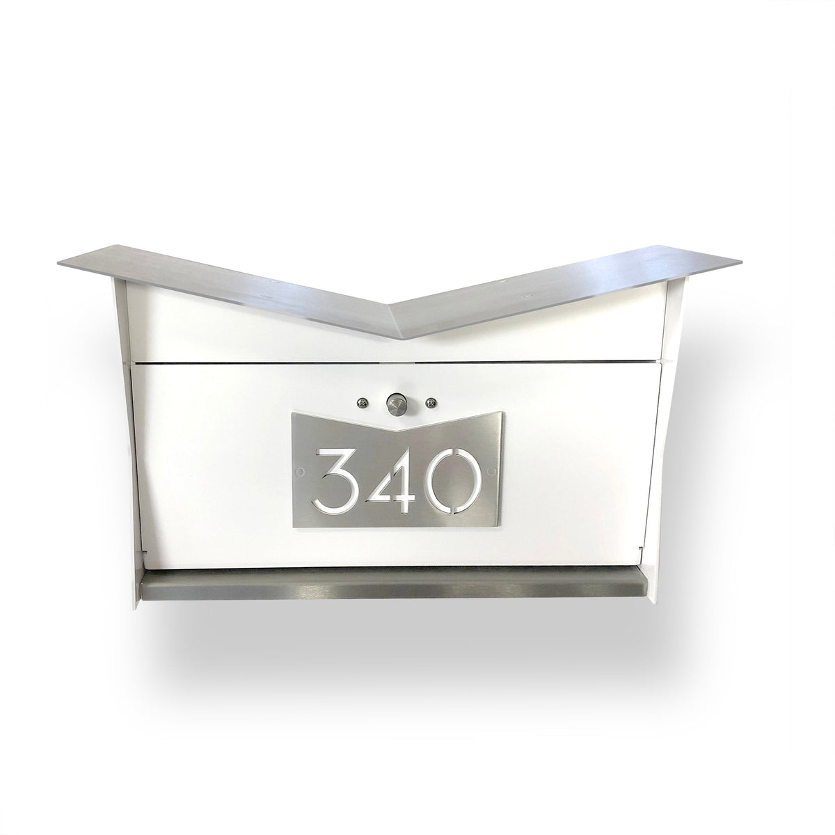 Butterfly Wall Box - White