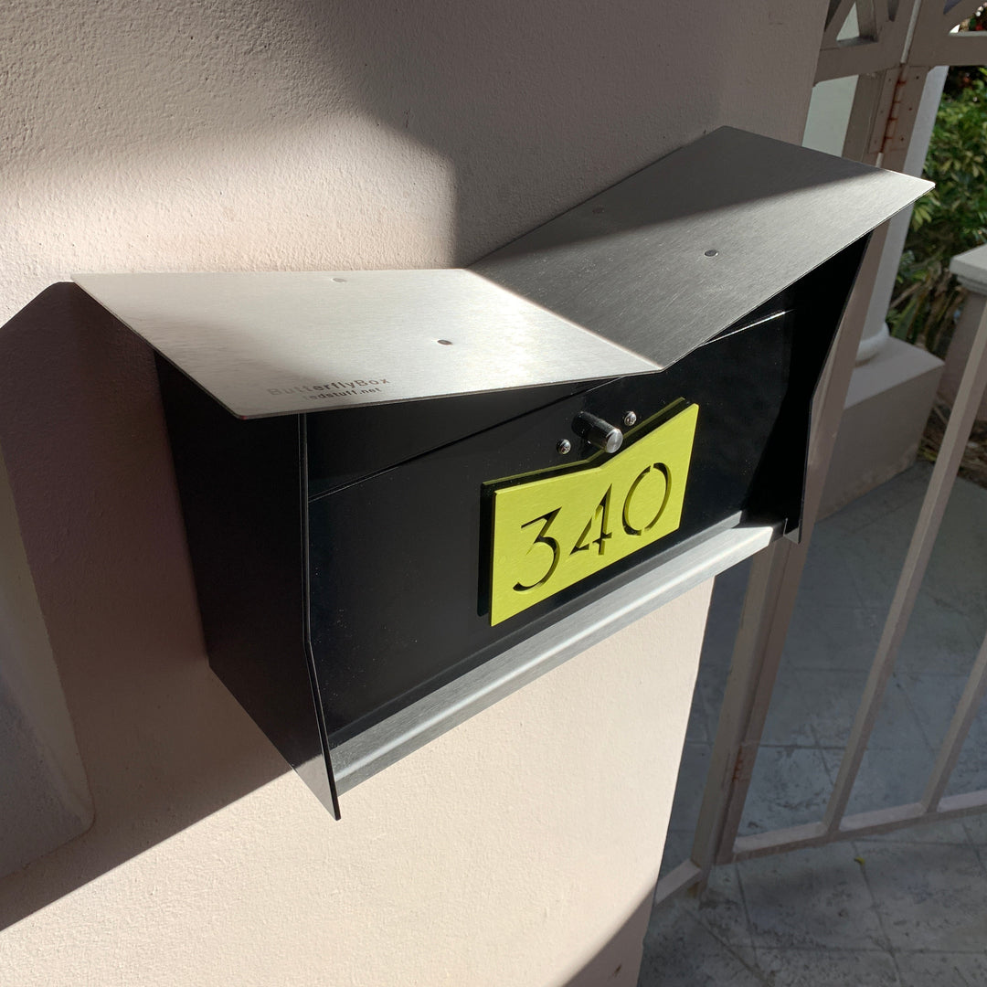 Butterfly Wall Box - Black