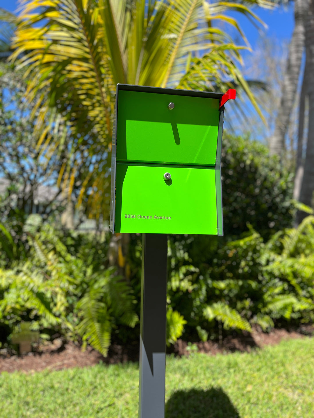 UpTown Box Locking Package Dropbox - Coconut Exterior Color