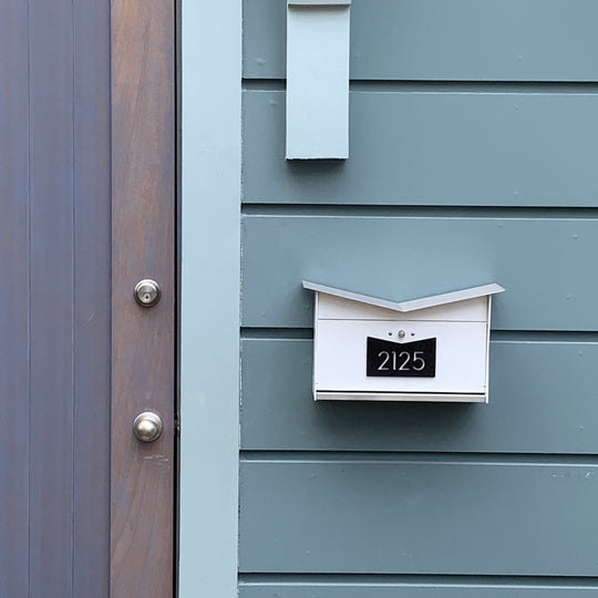 Butterfly Wall Box - White
