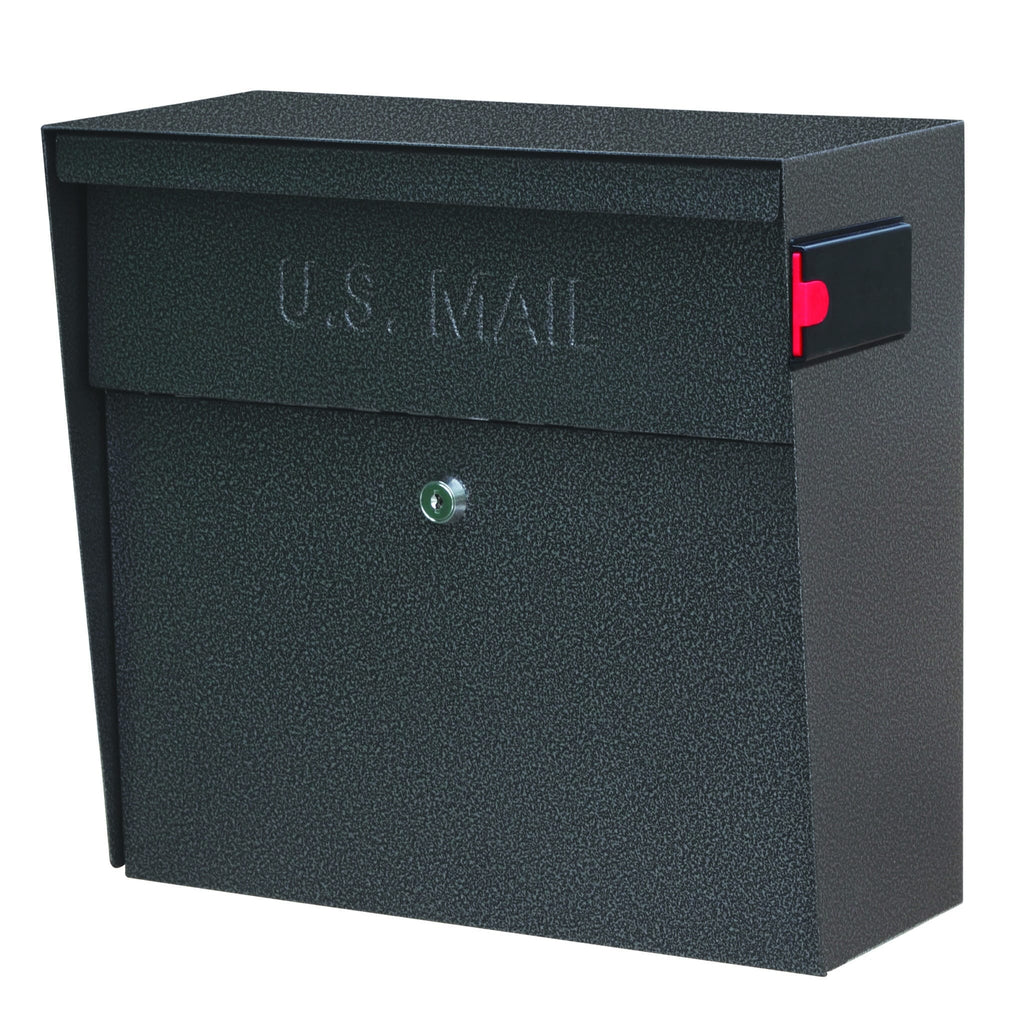Mail Boss Metro Locking Wall Mailbox in Galaxy