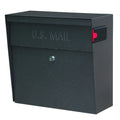 Mail Boss Metro Locking Wall Mailbox in Galaxy