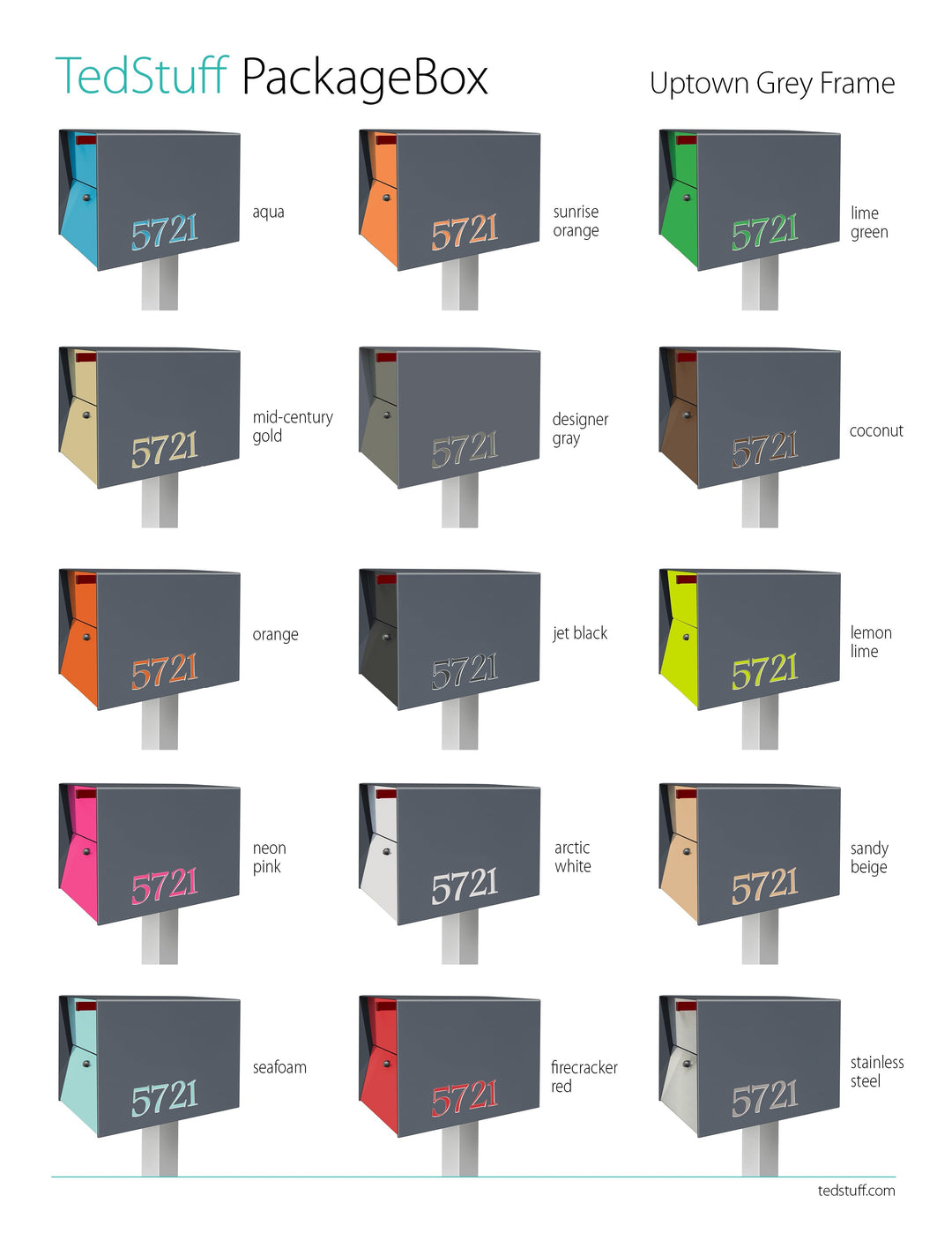 UpTown Box Locking Package Box