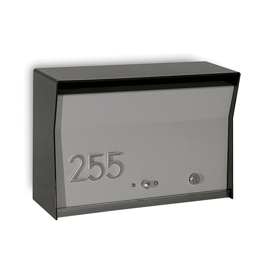Locking Wall Mount Mailbox - White