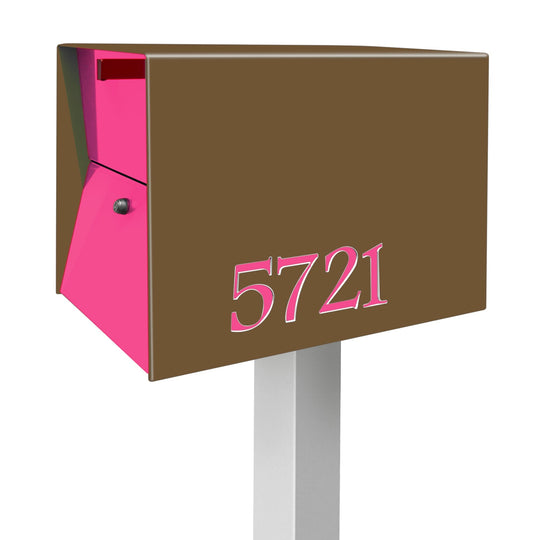 UpTown Box Locking Package Dropbox - Coconut Exterior Color
