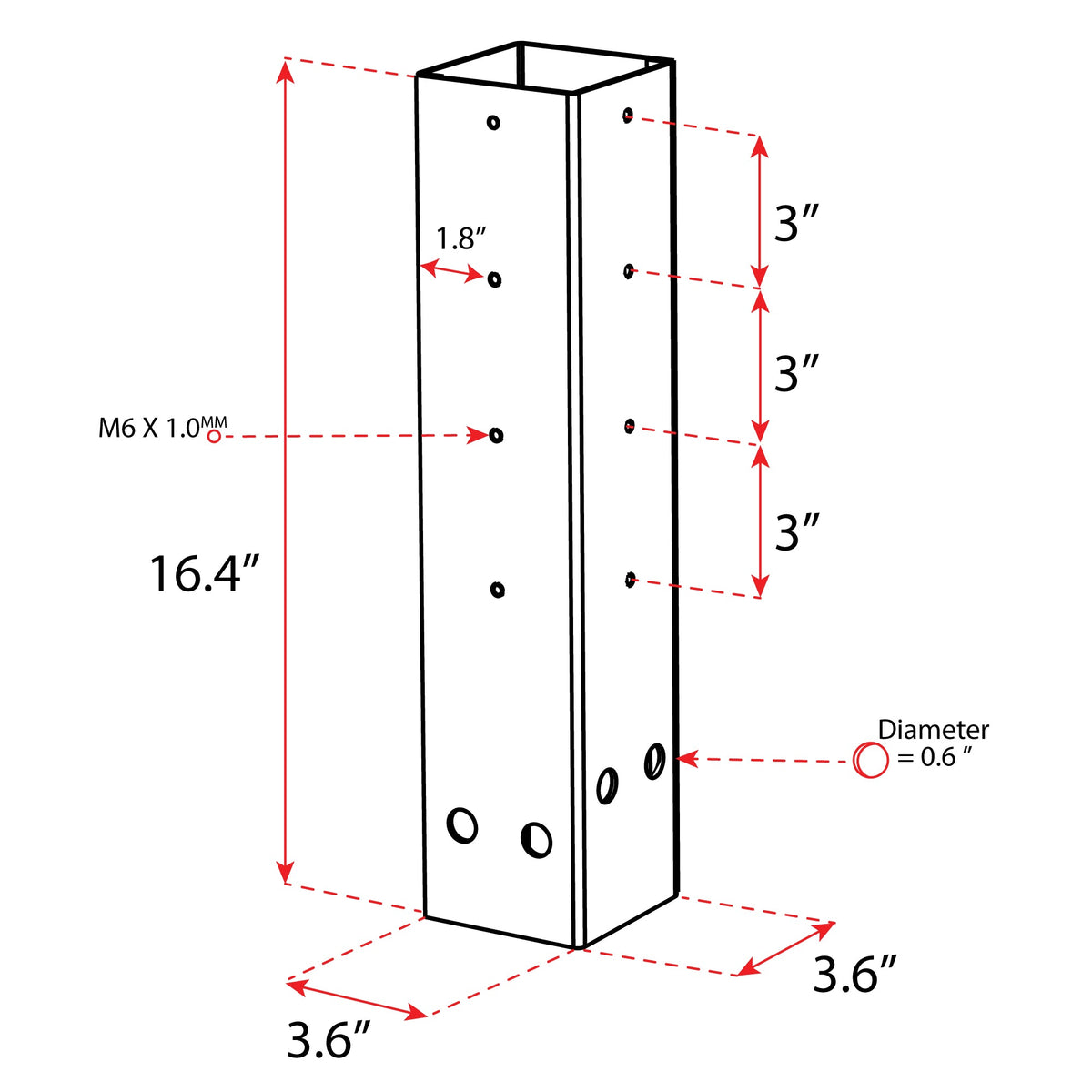 Mail Boss Post Depth Extender (12"), photo 6 of 6