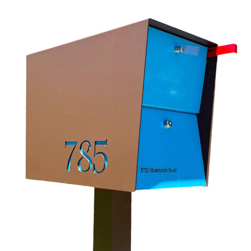 UpTown Box Locking Package Dropbox - Coconut Exterior Color