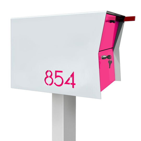 The Retrobox Locking Package Dropbox - White Exterior Color