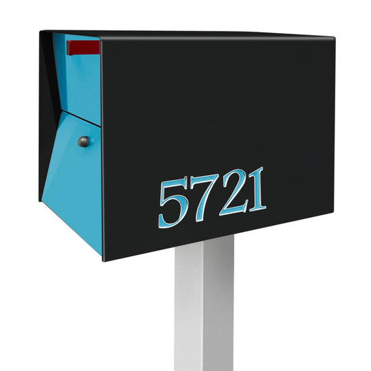 The UpTown Box Locking Package Dropbox  - Black Exterior Color
