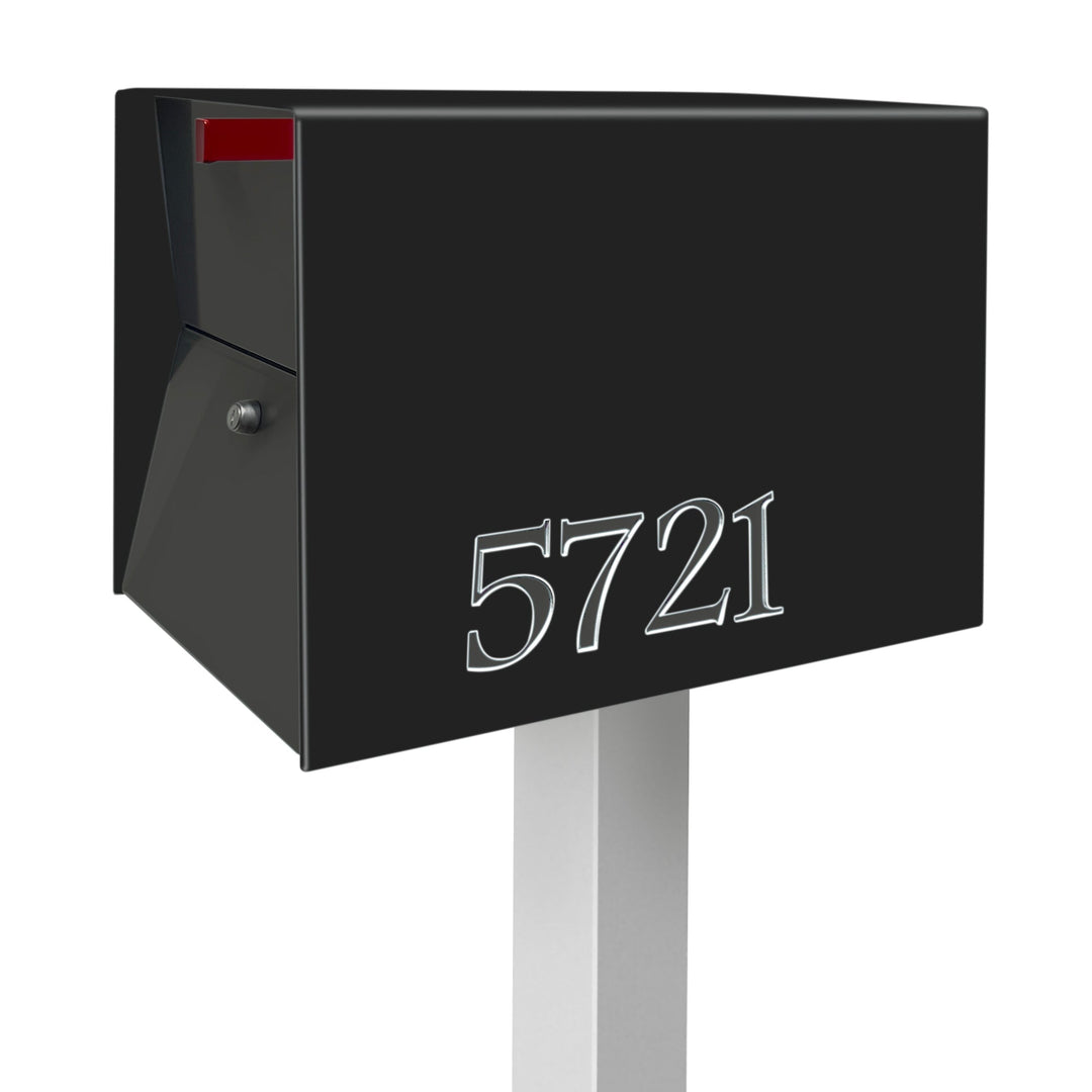 The UpTown Box Locking Package Dropbox  - Black Exterior Color