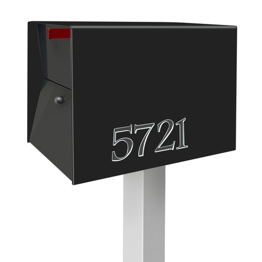 The UpTown Box Locking Package Dropbox  - Black Exterior Color