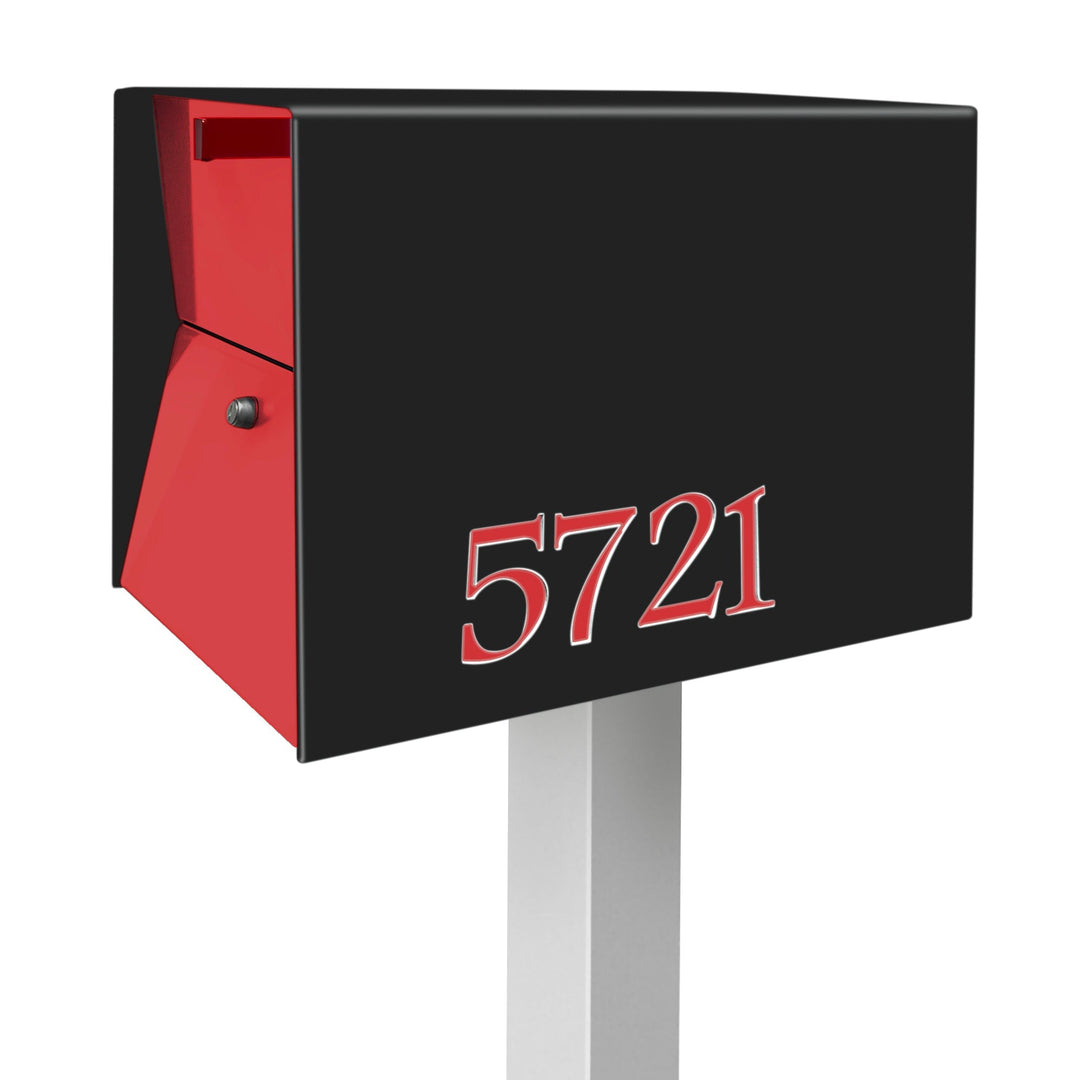 The UpTown Box Locking Package Dropbox  - Black Exterior Color