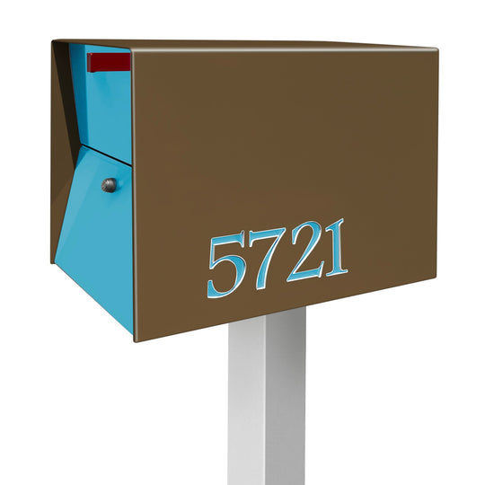 UpTown Box Locking Package Dropbox - Coconut Exterior Color