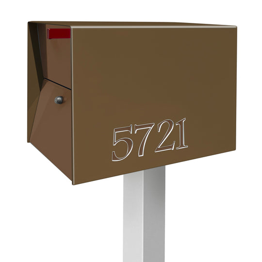 UpTown Box Locking Package Dropbox - Coconut Exterior Color