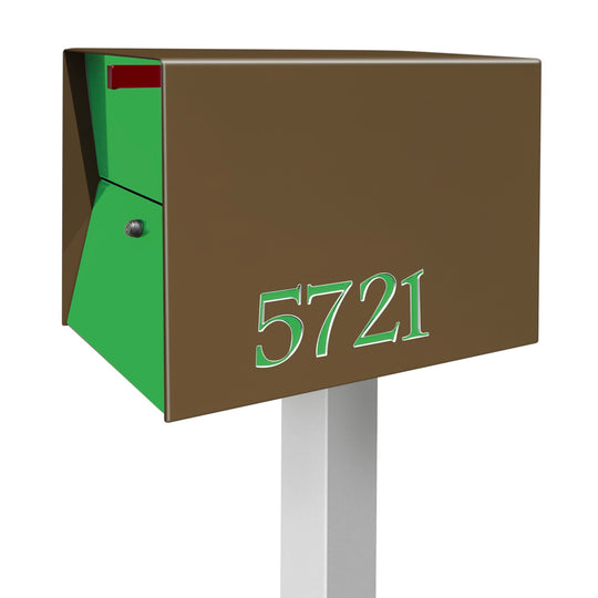 UpTown Box Locking Package Dropbox - Coconut Exterior Color
