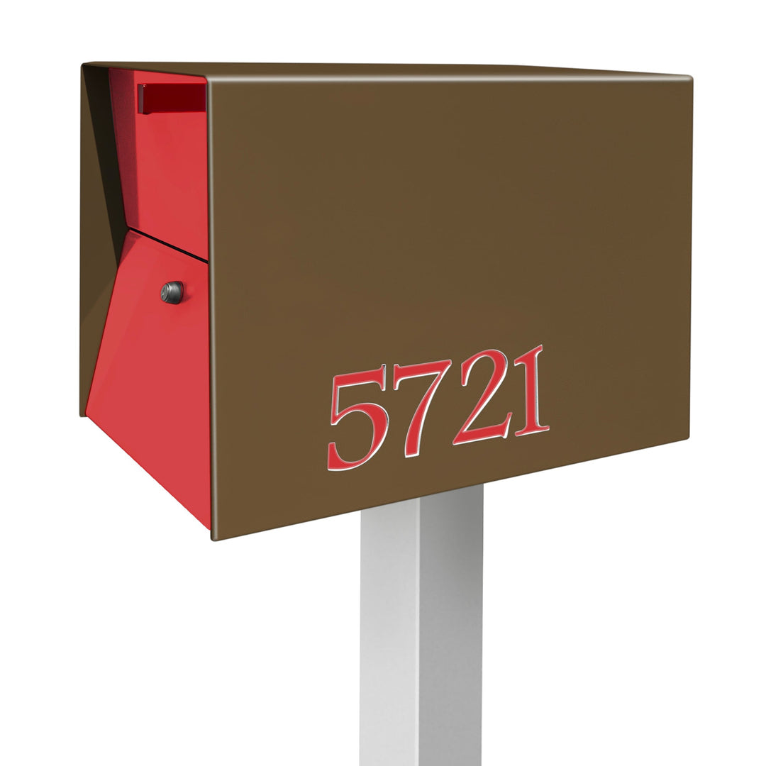 UpTown Box Locking Package Dropbox - Coconut Exterior Color