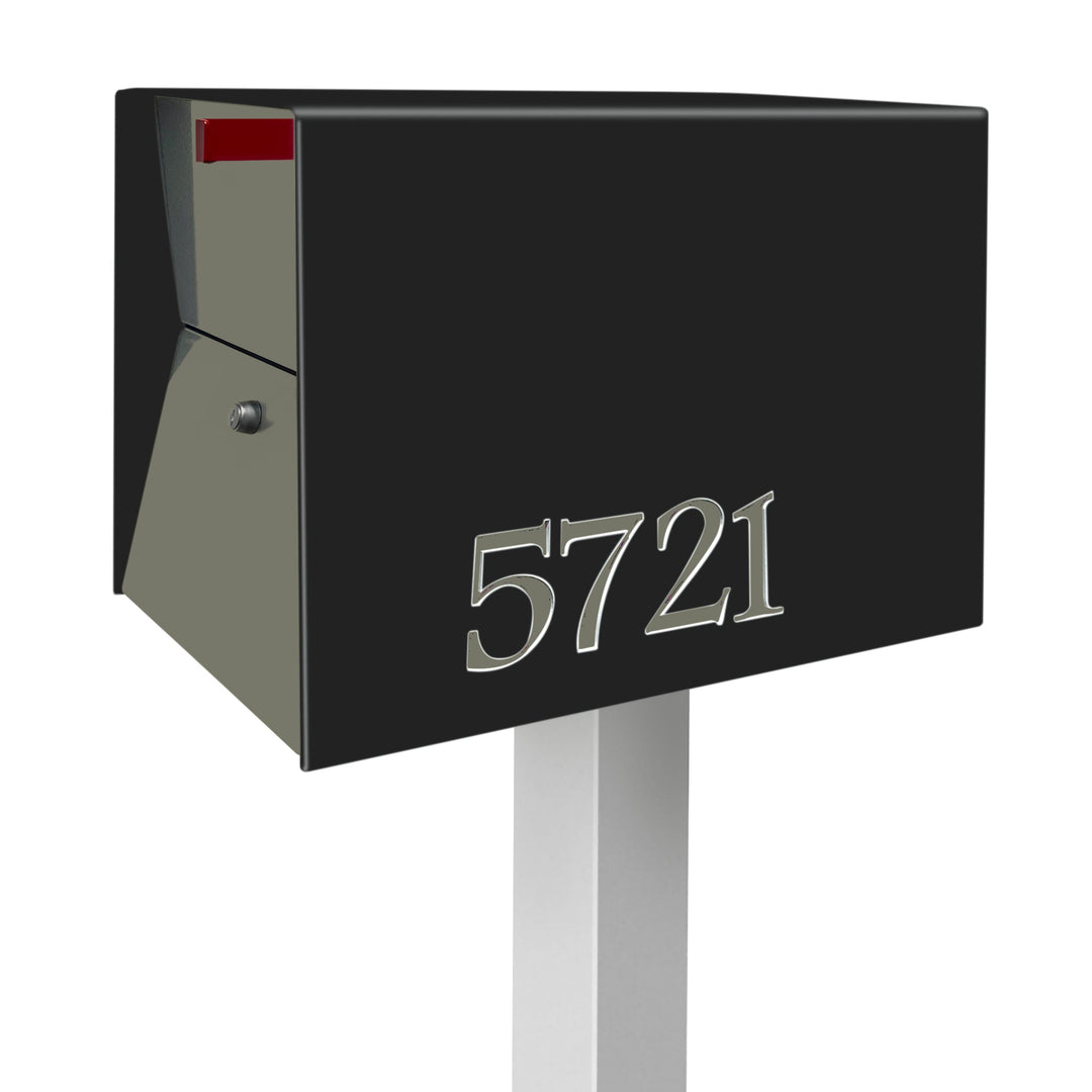 The UpTown Box Locking Package Dropbox  - Black Exterior Color