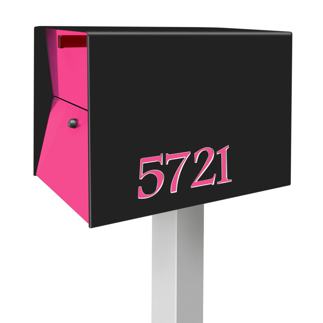 The UpTown Box Locking Package Dropbox  - Black Exterior Color