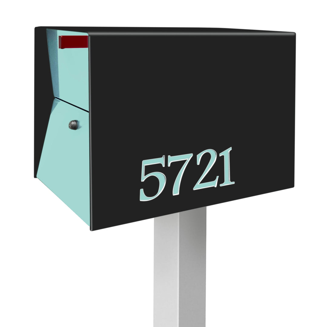 The UpTown Box Locking Package Dropbox  - Black Exterior Color