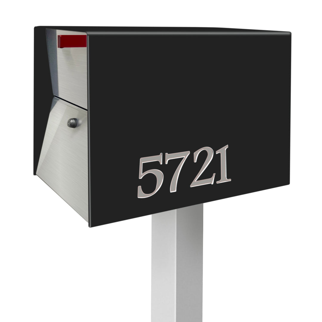 The UpTown Box Locking Package Dropbox  - Black Exterior Color