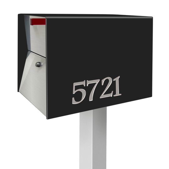 The UpTown Box Locking Package Dropbox  - Black Exterior Color