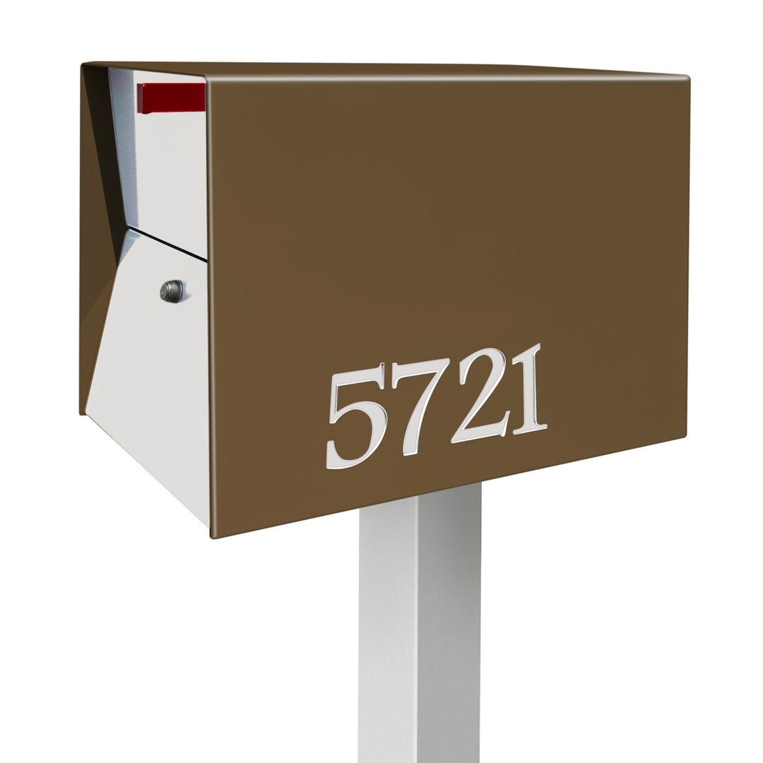 UpTown Box Locking Package Dropbox - Coconut Exterior Color