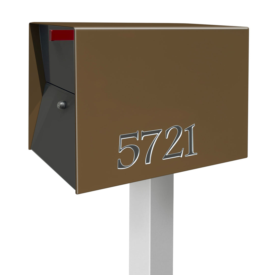 UpTown Box Locking Package Dropbox - Coconut Exterior Color