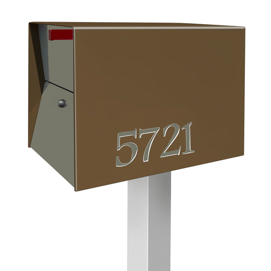 UpTown Box Locking Package Dropbox - Coconut Exterior Color