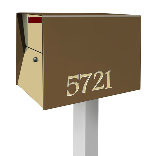 UpTown Box Locking Package Dropbox - Coconut Exterior Color