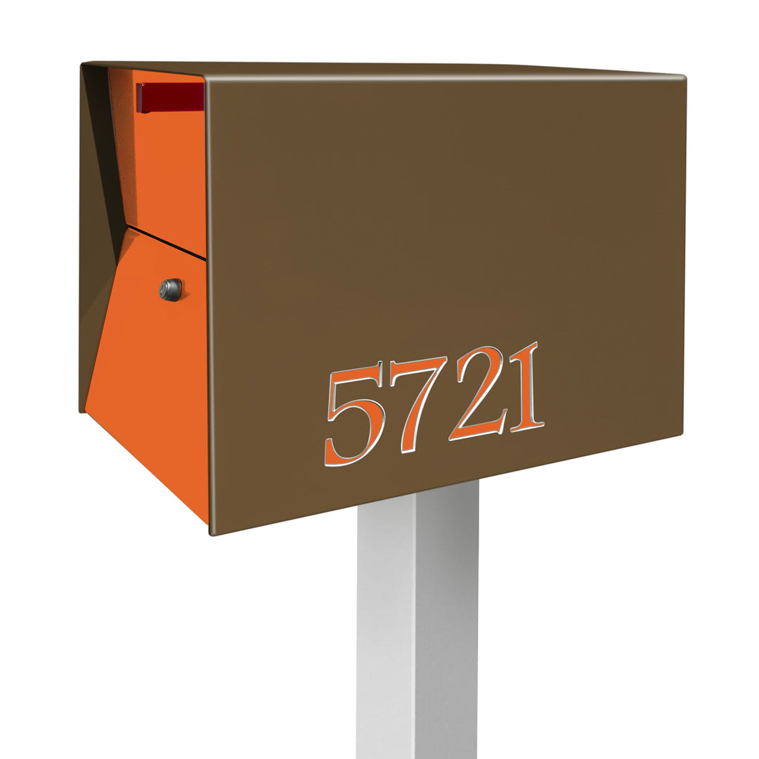UpTown Box Locking Package Dropbox - Coconut Exterior Color
