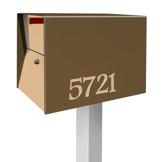 UpTown Box Locking Package Dropbox - Coconut Exterior Color