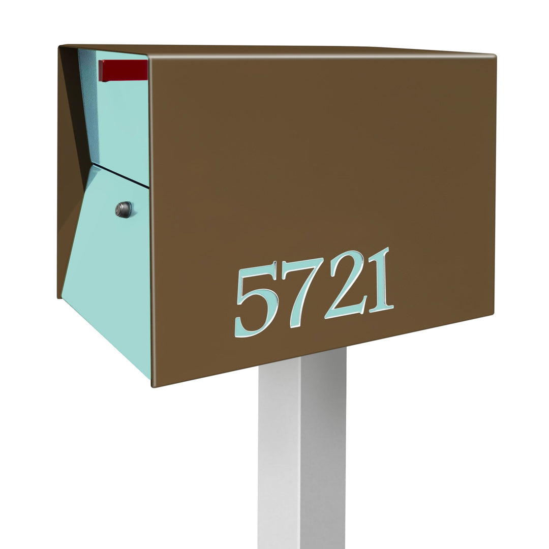 UpTown Box Locking Package Dropbox - Coconut Exterior Color