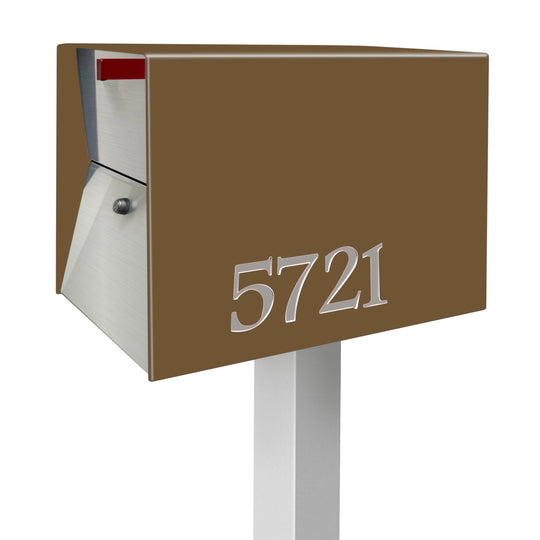 UpTown Box Locking Package Dropbox - Coconut Exterior Color
