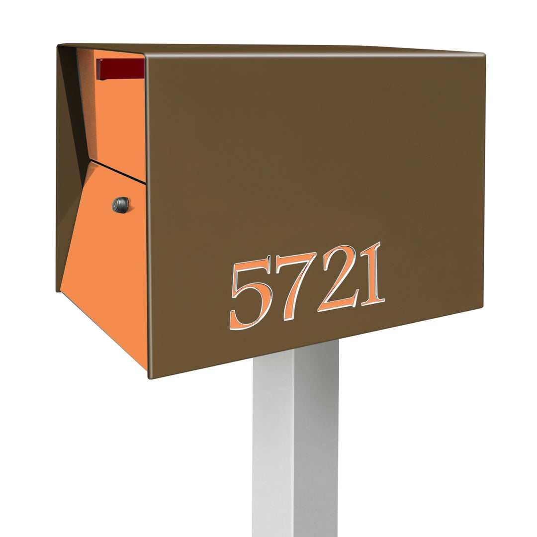 UpTown Box Locking Package Dropbox - Coconut Exterior Color